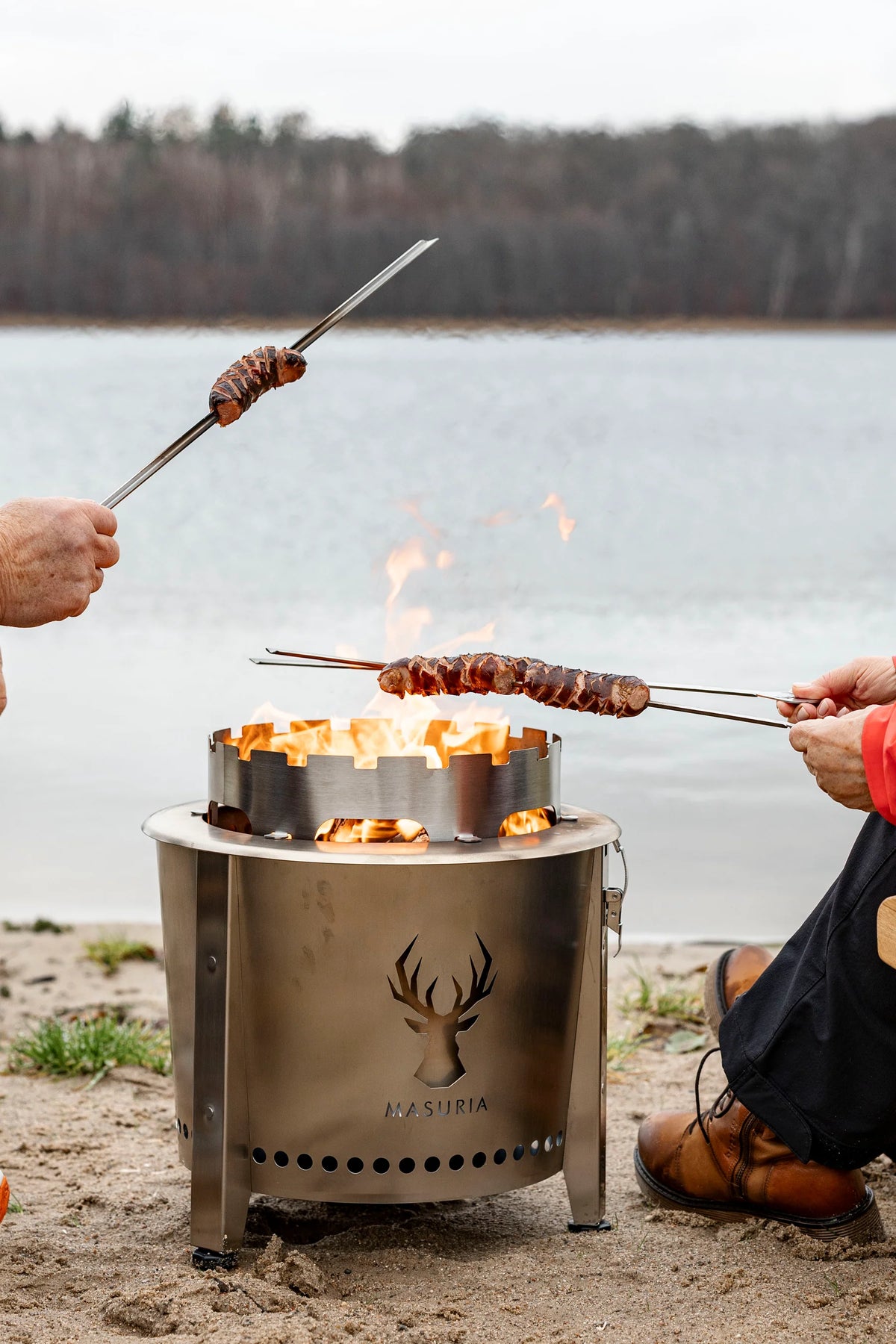 MASURIA WILD – raucharme Feuerschale in 40, 60 und 80 cm