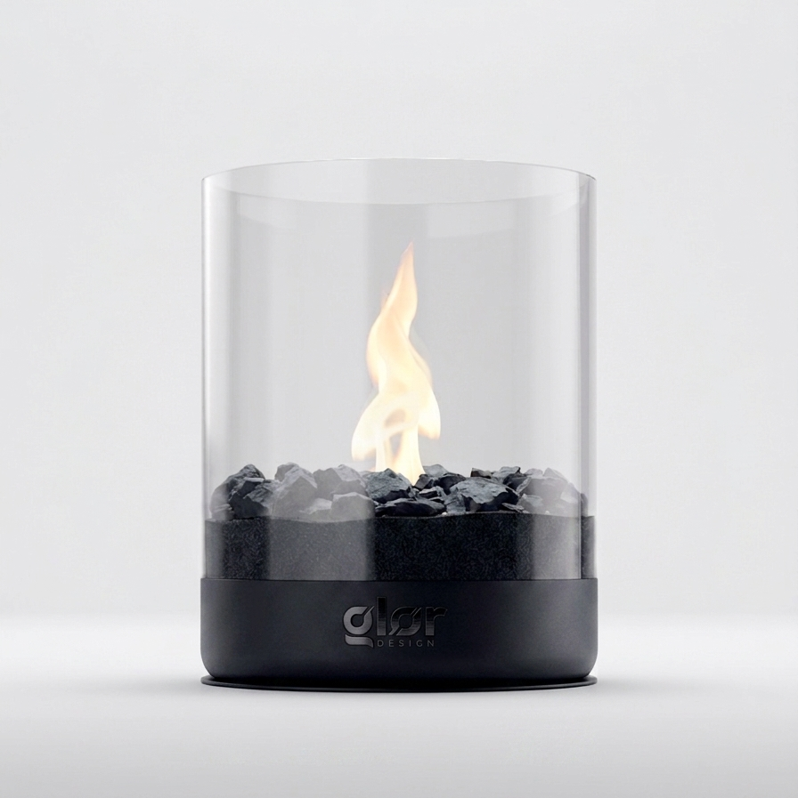 glør Design LA\VIK Studio Tischkamin (Ø 20 cm)