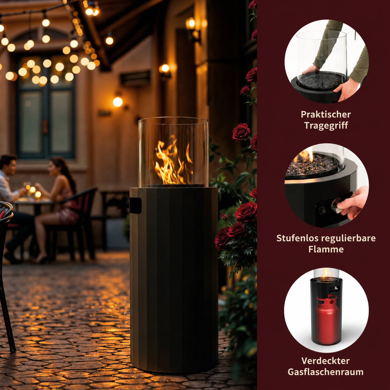 PLANIKA Bino – Outdoor Gaskamin