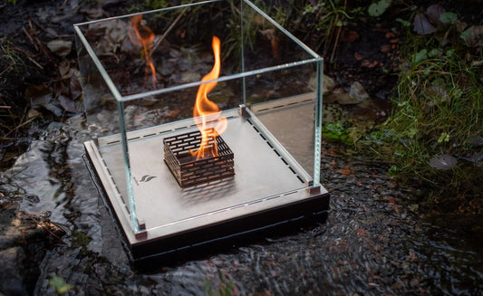 DECOFLAME Nice Lounge Table-Top – Bioethanol Tischfeuer