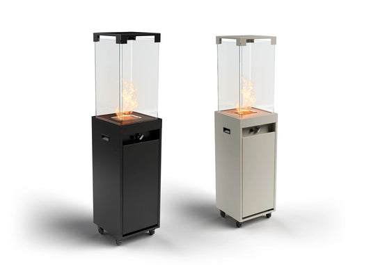 FIRETIME Lux Gaskamin - 150 cm Höhe
