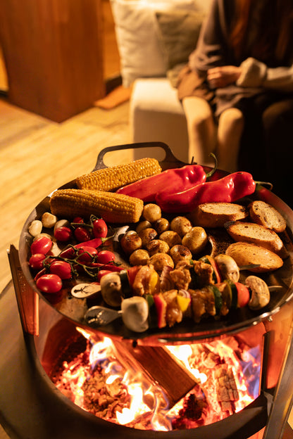Alpha 600 Grill Plate Set | Plancha-Set – Corten