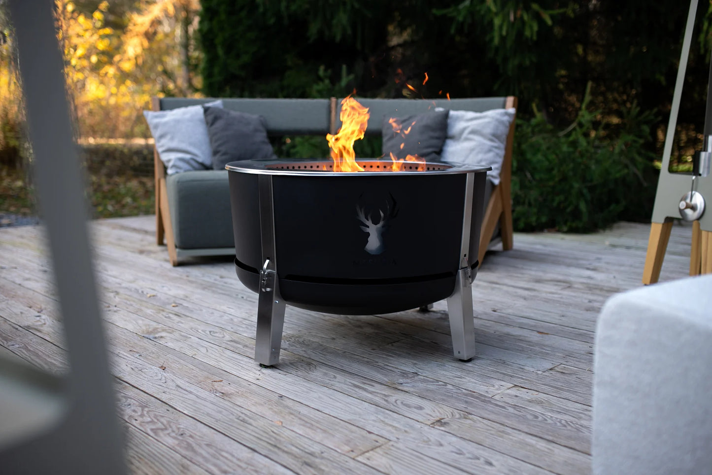 MASURIA WILD – raucharme Feuerschale in 40, 60 und 80 cm