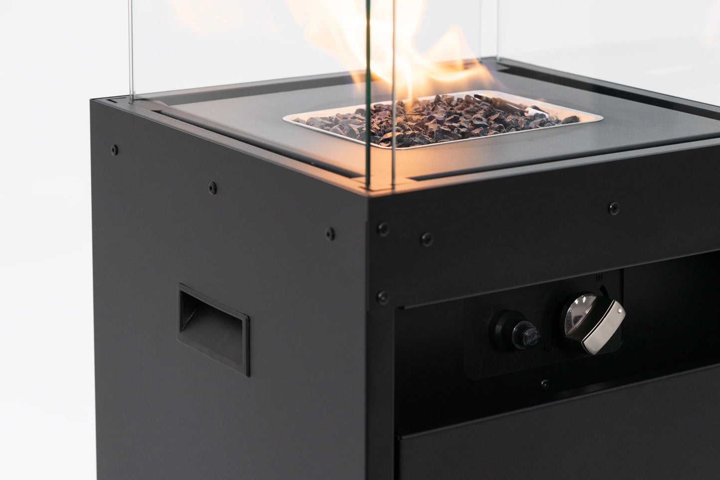 FIRETIME Lux Gaskamin - 150 cm Höhe