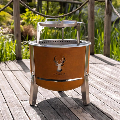 MASURIA WILD – raucharme Feuerschale in 40, 60 und 80 cm