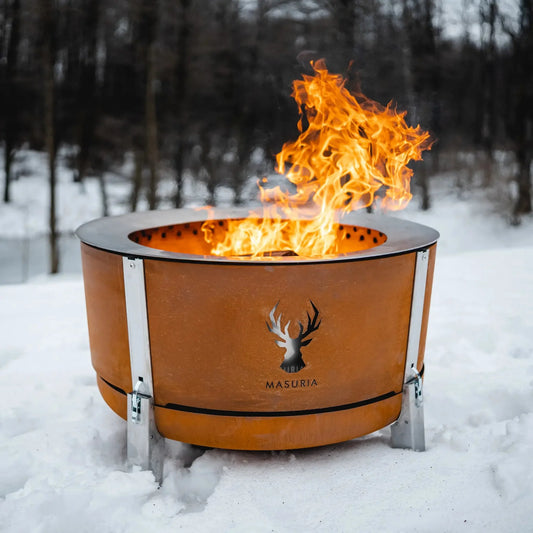 MASURIA WILD Alpha 800 – raucharme Feuerschale 80 cm
