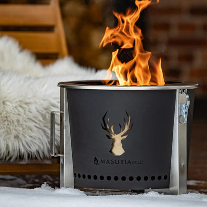 MASURIA WILD – raucharme Feuerschale in 40, 60 und 80 cm