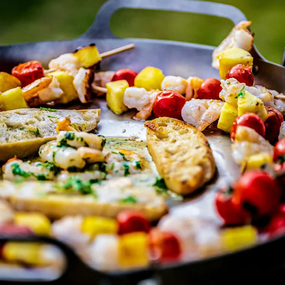 Alpha 600 Grill Plate Set | Plancha-Set – Schwarz