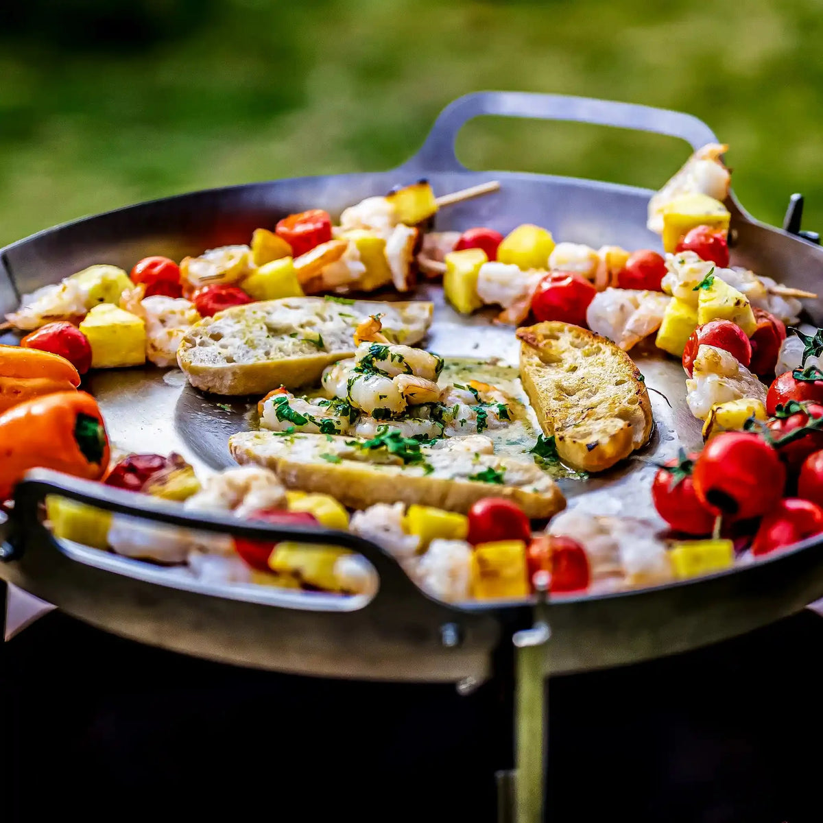 Alpha 600 Grill Plate Set | Plancha-Set – Corten