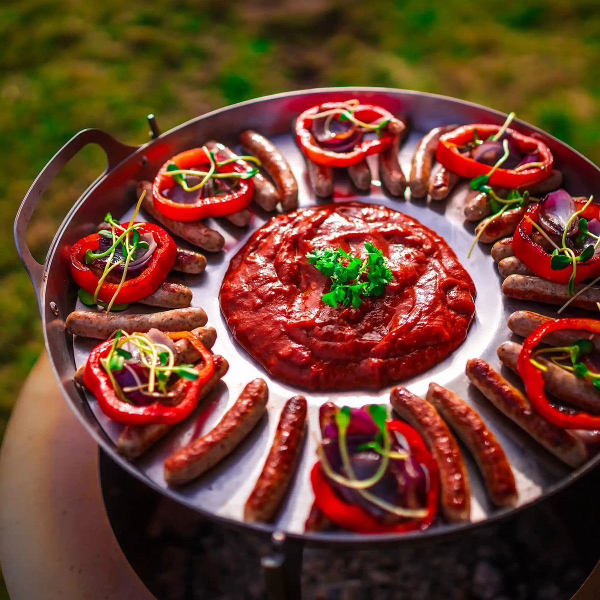 Alpha 600 Grill Plate Set | Plancha-Set – Corten