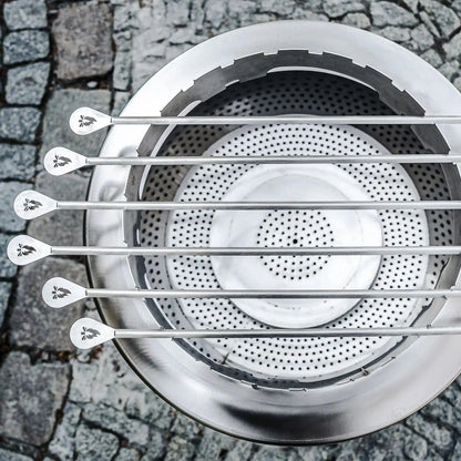 Schaschlikhalter für Alpha 800 – Edelstahl | Masuria Wild
