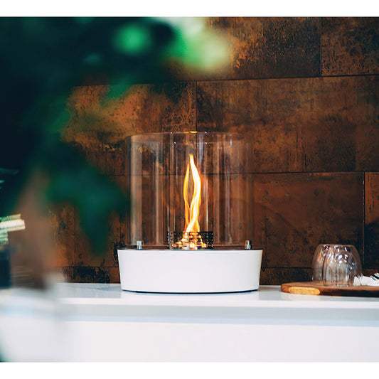 DECOFLAME Nice Round Table Top - Bio-Ethanol